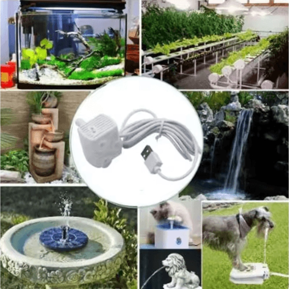 AquaFlow Replacement Cat Water Fountain Pump For Pet Drinking Fountains 3