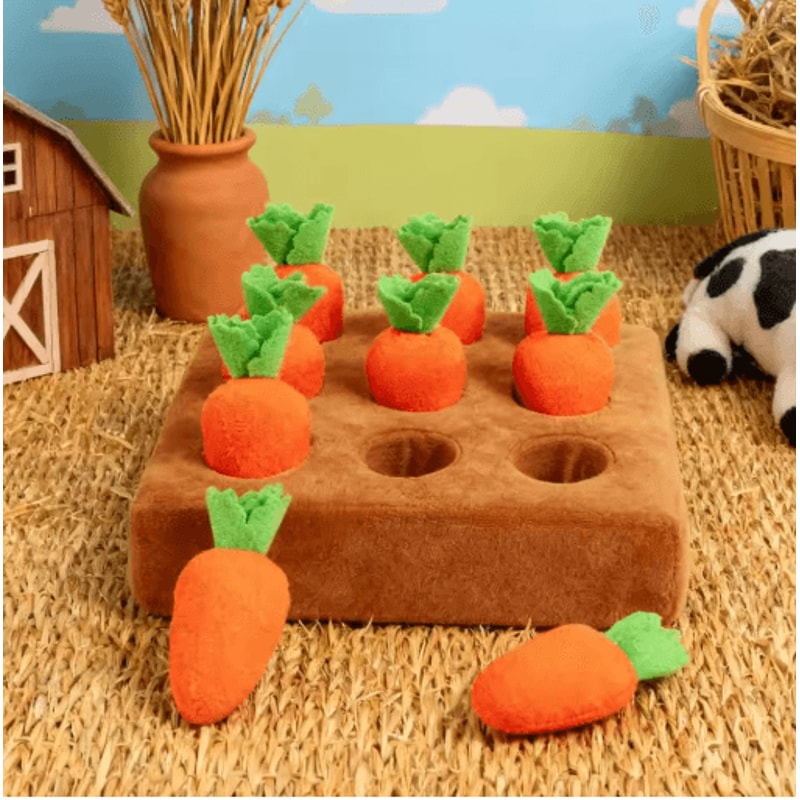 SniffHarvest Interactive Dog Snuffle Mat For Mental Enrichment Slow Feeding 4