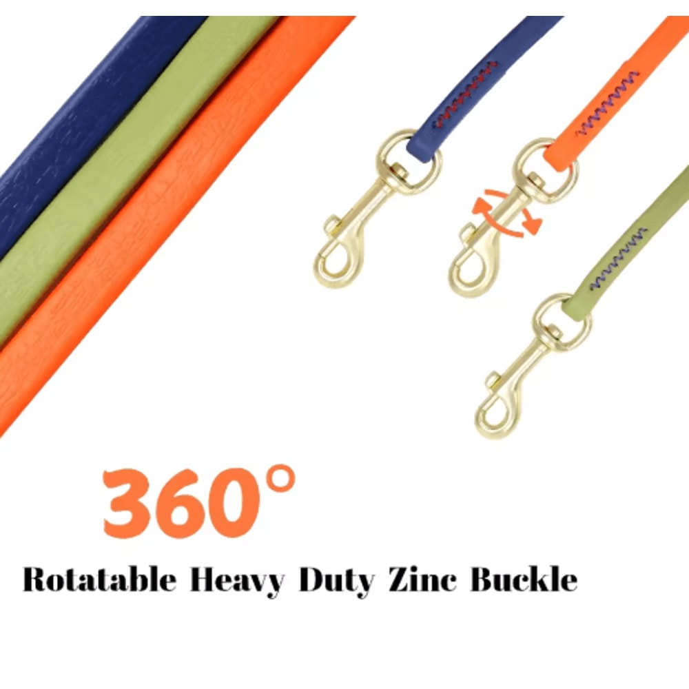 TrailTough Waterproof Dog Training Leash For Small Medium Large Dogs 11