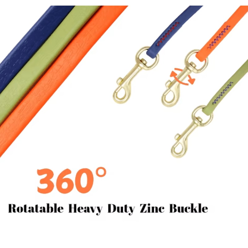 TrailTough Waterproof Dog Training Leash For Small Medium Large Dogs 11