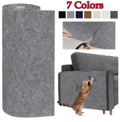 scratchguard self-adhesive cat scratcher mat for sofa & furniture protection