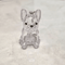 FurKeepsake Personalized Dog Hair Keychain Memory Pendant Set 1
