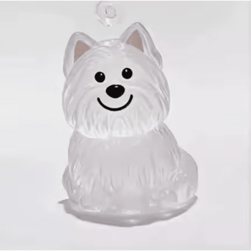 FurKeepsake Personalized Dog Hair Keychain Memory Pendant Set 2
