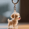 FurKeepsake Personalized Dog Hair Keychain Memory Pendant Set 7