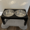 ElevaDine Adjustable Raised Dog Feeder With Double Stainless Steel Bowls 3