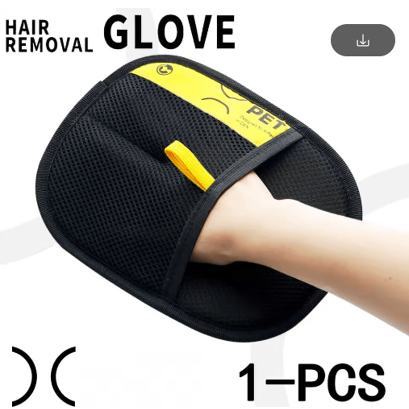 FurSweep 2in1 Pet Hair Remover Grooming Glove Lint Roller 2