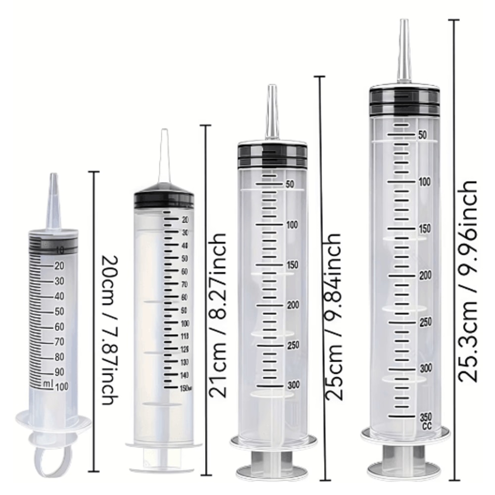 AutoFlow MultiUse Fluid Transfer Syringe Set For Car Maintenance 12
