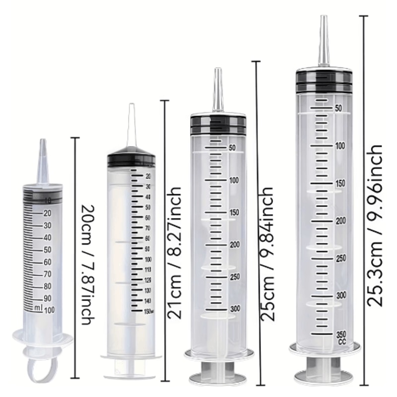 AutoFlow MultiUse Fluid Transfer Syringe Set For Car Maintenance 12