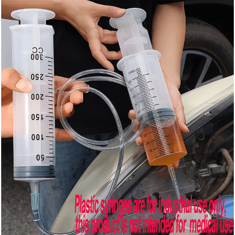 AutoFlow MultiUse Fluid Transfer Syringe Set For Car Maintenance 0