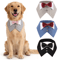 Sucado Elegant Dog Tuxedo Bandana For Weddings Special Occasions 0