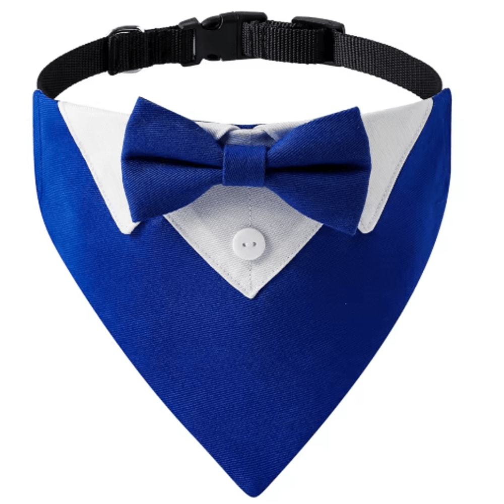 Sucado Elegant Dog Bow Tie Collar For Weddings Special Events 6