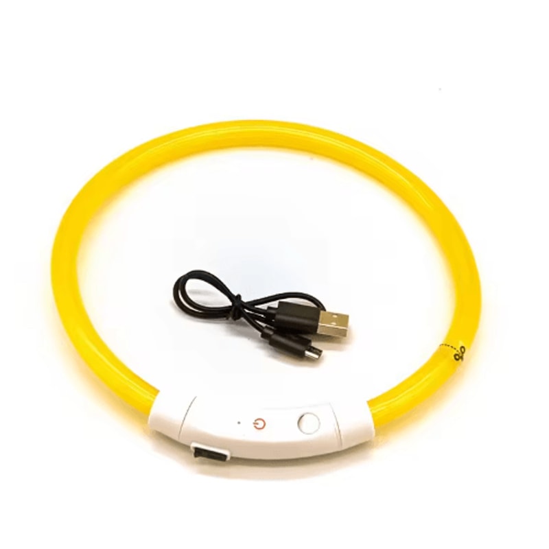 GlowGuard LED Dog Collar For Nighttime Safety Visibility 5