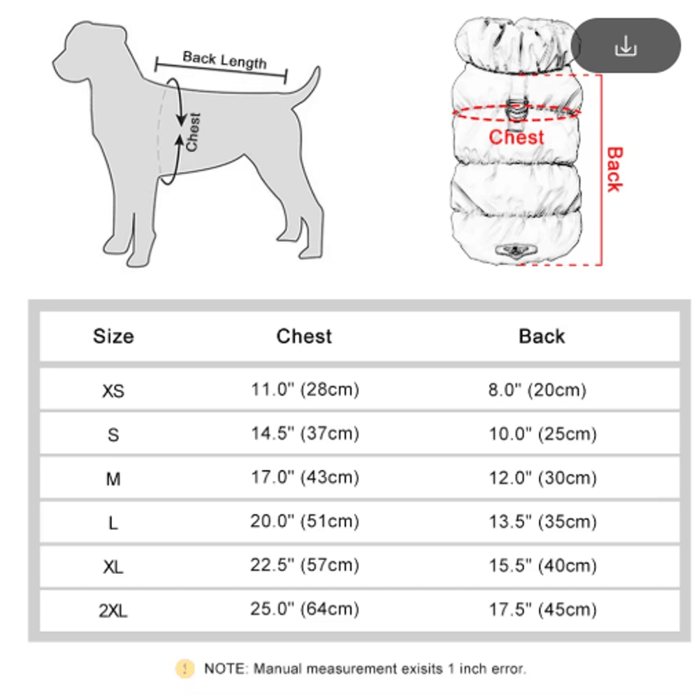 SnuggleShield Cozy Dog Winter Coat For Small Medium Pets 8
