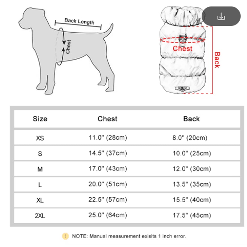 SnuggleShield Cozy Dog Winter Coat For Small Medium Pets 8