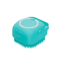 SpaSoothe Silicone Pet Grooming Brush With Shampoo Dispenser 2