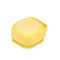 SpaSoothe Silicone Pet Grooming Brush With Shampoo Dispenser 3