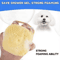 SpaSoothe Silicone Pet Grooming Brush With Shampoo Dispenser 4