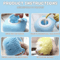 SpaSoothe Silicone Pet Grooming Brush With Shampoo Dispenser 6