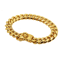 RoyalChain Stainless Steel Dog Chain Collar With Gold Cuban Link Design 5