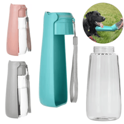 hydromate portable dog water bottle with leak-proof drinking bowl
