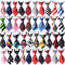 Paw Charm Adjustable Pet Bow Tie Set For Dogs Cats 2