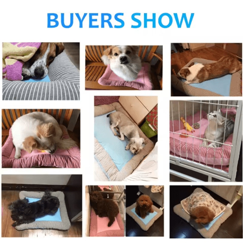 Chill Nest Breathable Pet Cooling Mat For Dogs Cats 4
