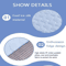 Chill Nest Breathable Pet Cooling Mat For Dogs Cats 6