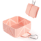 FoldEase Collapsible Pet Travel Bowl Portable Silicone Dog Cat Food Water Bowl 4