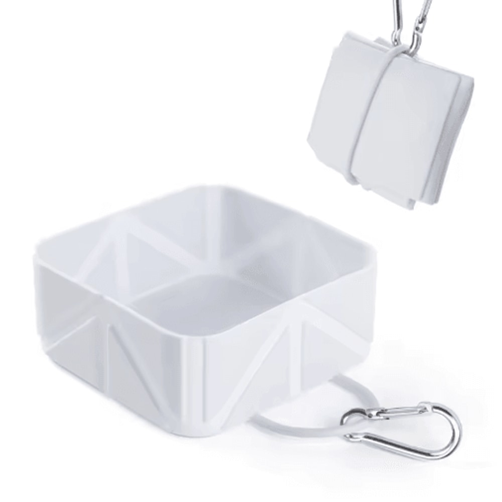 FoldEase Collapsible Pet Travel Bowl Portable Silicone Dog Cat Food Water Bowl 5