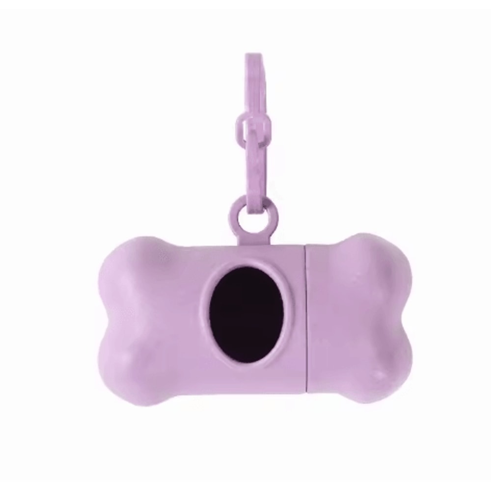 BoneClip Pet Waste Bag Dispenser Portable Dog Poop Bag Holder With Clip For Walks Outdoor Travel 1