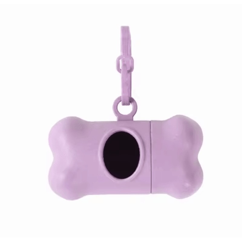 BoneClip Pet Waste Bag Dispenser Portable Dog Poop Bag Holder With Clip For Walks Outdoor Travel 1