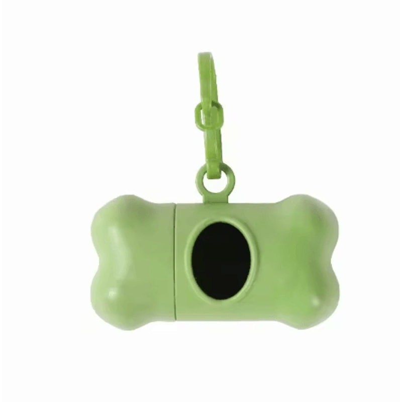BoneClip Pet Waste Bag Dispenser Portable Dog Poop Bag Holder With Clip For Walks Outdoor Travel 3
