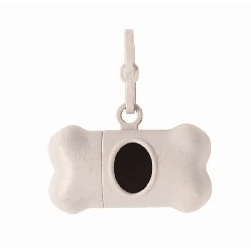 BoneClip Pet Waste Bag Dispenser Portable Dog Poop Bag Holder With Clip For Walks Outdoor Travel 4