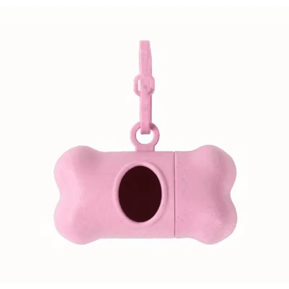 BoneClip Pet Waste Bag Dispenser Portable Dog Poop Bag Holder With Clip For Walks Outdoor Travel 5