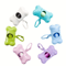 BoneClip Pet Waste Bag Dispenser Portable Dog Poop Bag Holder With Clip For Walks Outdoor Travel 6