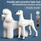ProGroom Standard Poodle Practice Model Full Body Grooming Training Dog With Skeleton Structure 0