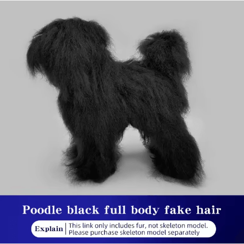 ProGroom Standard Poodle Practice Model Full Body Grooming Training Dog With Skeleton Structure 3