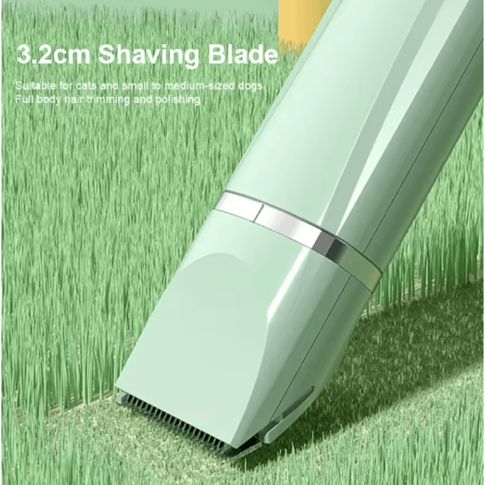 TrimPro 4in1 Cordless Pet Grooming Clipper Low Noise Dog Cat Hair Trimmer With TypeC Charging 6