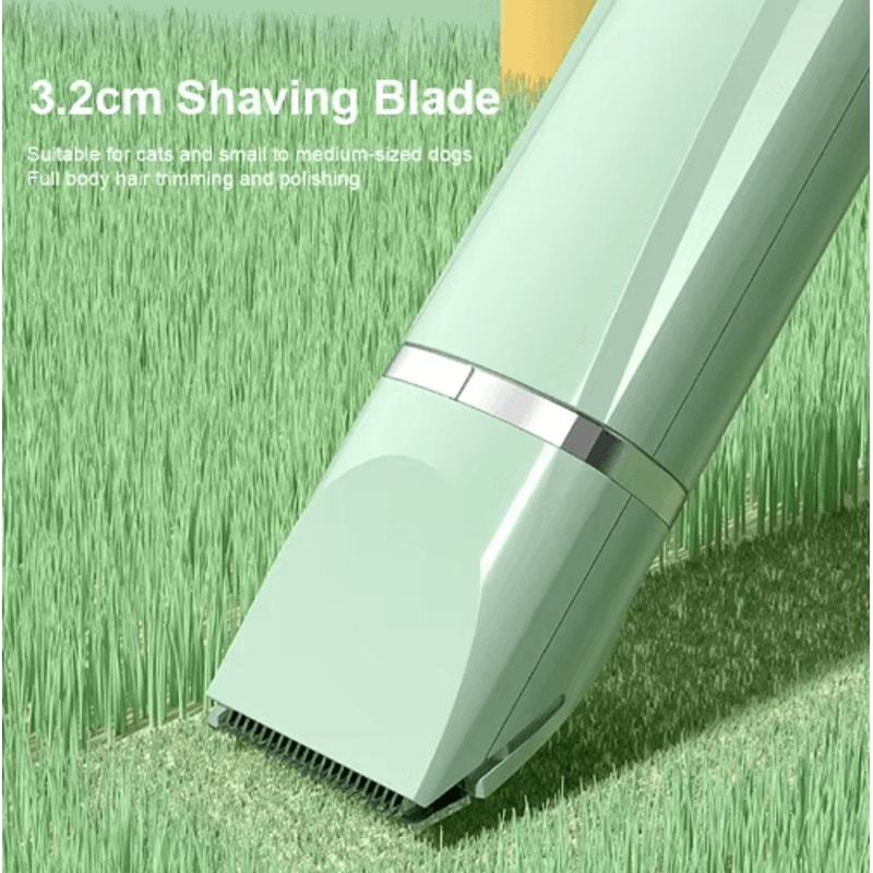 TrimPro 4in1 Cordless Pet Grooming Clipper Low Noise Dog Cat Hair Trimmer With TypeC Charging 6