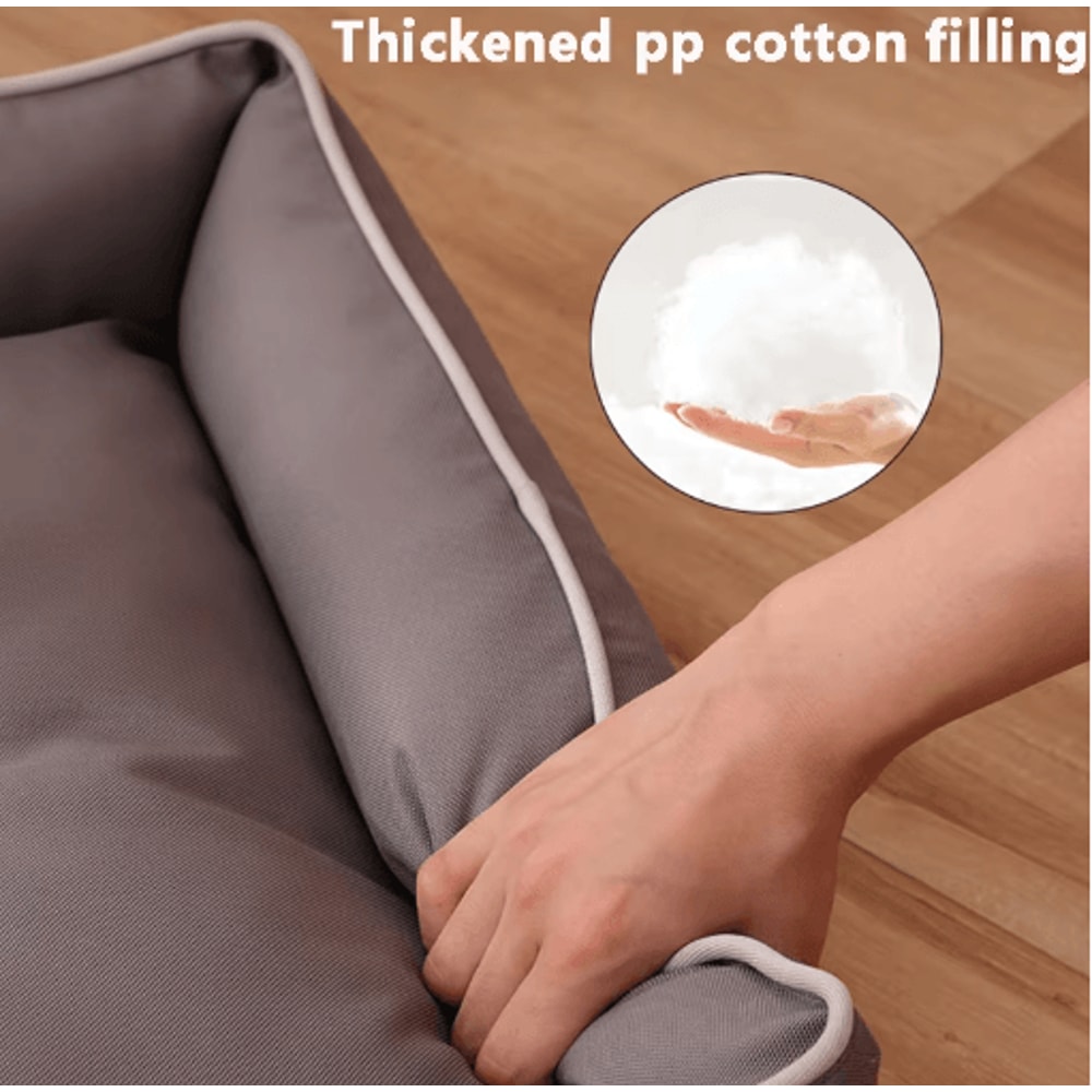 CloudNest Waterproof Dog Bed Thickened BiteResistant Sofa Mattress For Large Dogs Cats 10