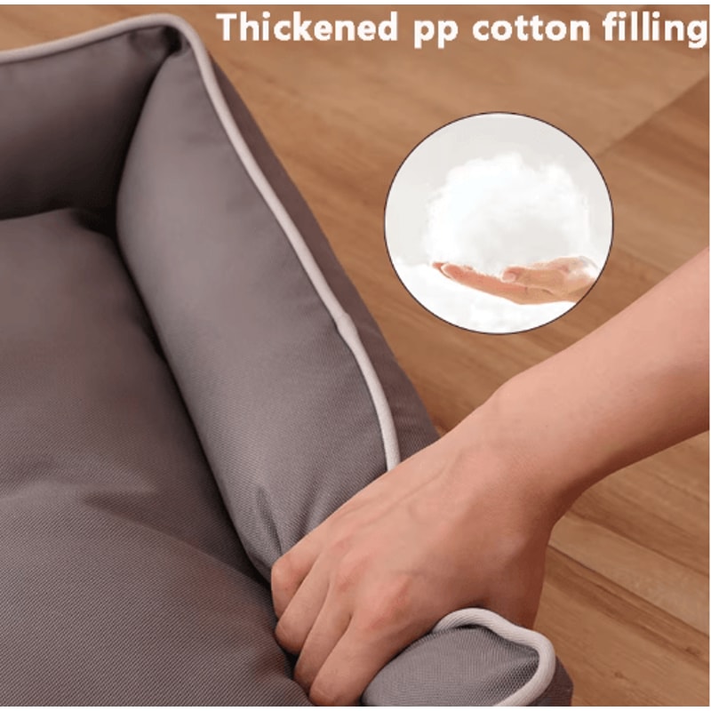 CloudNest Waterproof Dog Bed Thickened BiteResistant Sofa Mattress For Large Dogs Cats 10