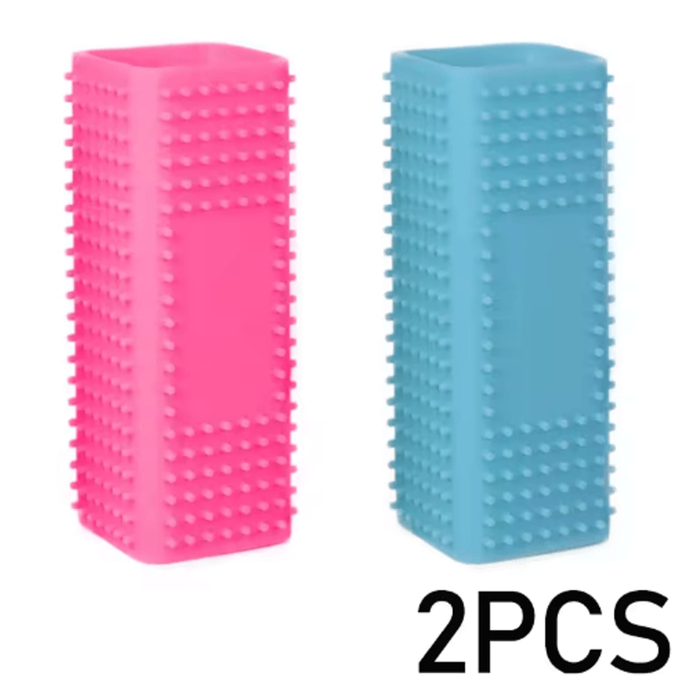 FurSweep Silicone Pet Hair Removal Brush Rubber Cleaning Brush For Dog Cat Hair GSZ01 6