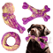BeefBuddy Tough Chew Dog Toy Durable Beef Flavor Interactive Toy For Training Anxiety Relief 1
