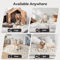 CozyPaw Flannel Pet Blanket Soft Paw Print Puppy Cat Blanket For Warmth Comfort 10