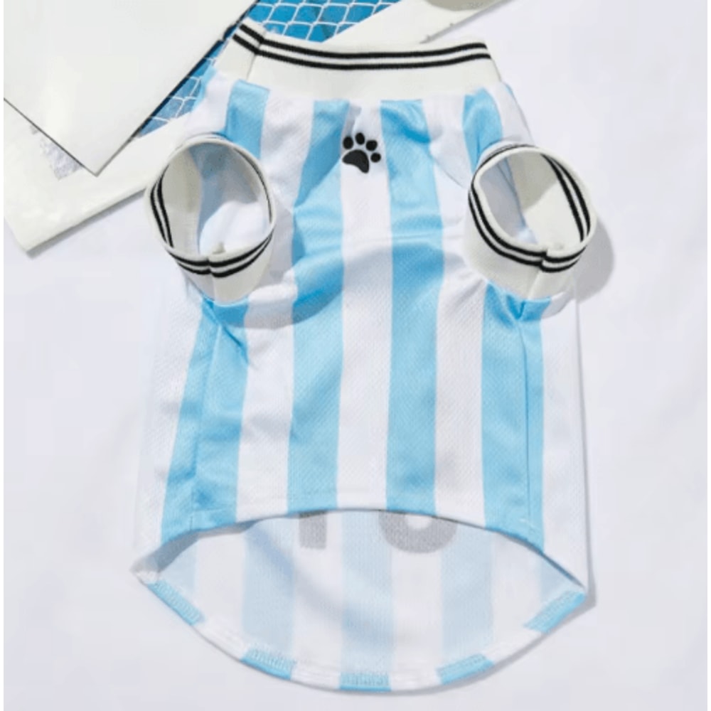 SportPaw Breathable Pet Jersey Mesh Summer Dog Cat TShirt For Small Large Pets 3