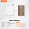 SucceBuy Weatherproof Pet Door Aluminum Frame Doggy Door With Secure Lock Flap System 3