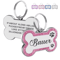 SparkTag Custom Glitter Pet ID Tag DoubleSided Personalized Dog Cat Name Pendant 4