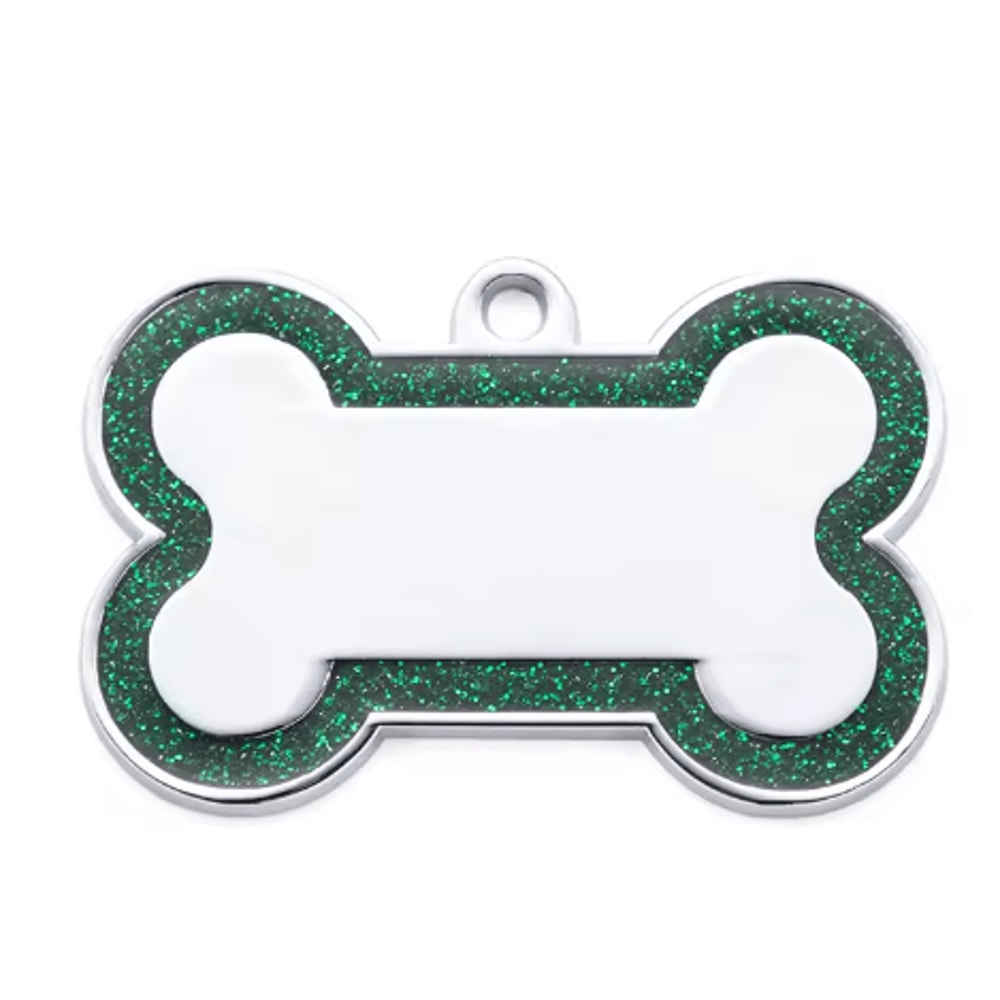 SparkTag Custom Glitter Pet ID Tag DoubleSided Personalized Dog Cat Name Pendant 7