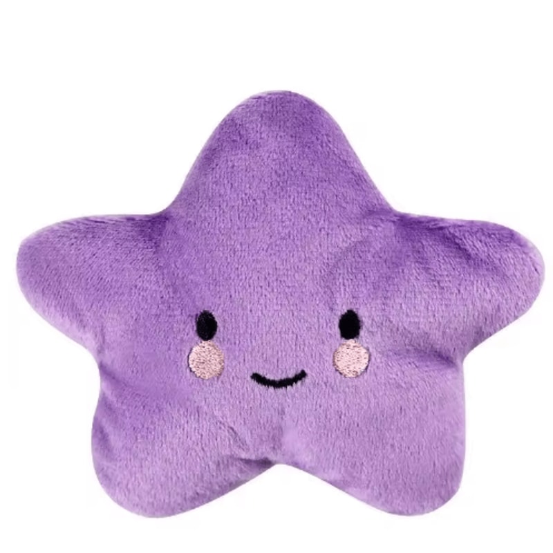 StarSqueak Plush Pet Toy Soft Pentagram Squeaky Toy For Dogs Cats 1