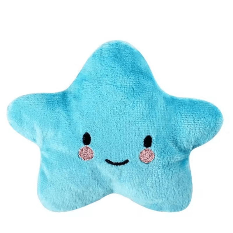 StarSqueak Plush Pet Toy Soft Pentagram Squeaky Toy For Dogs Cats 3